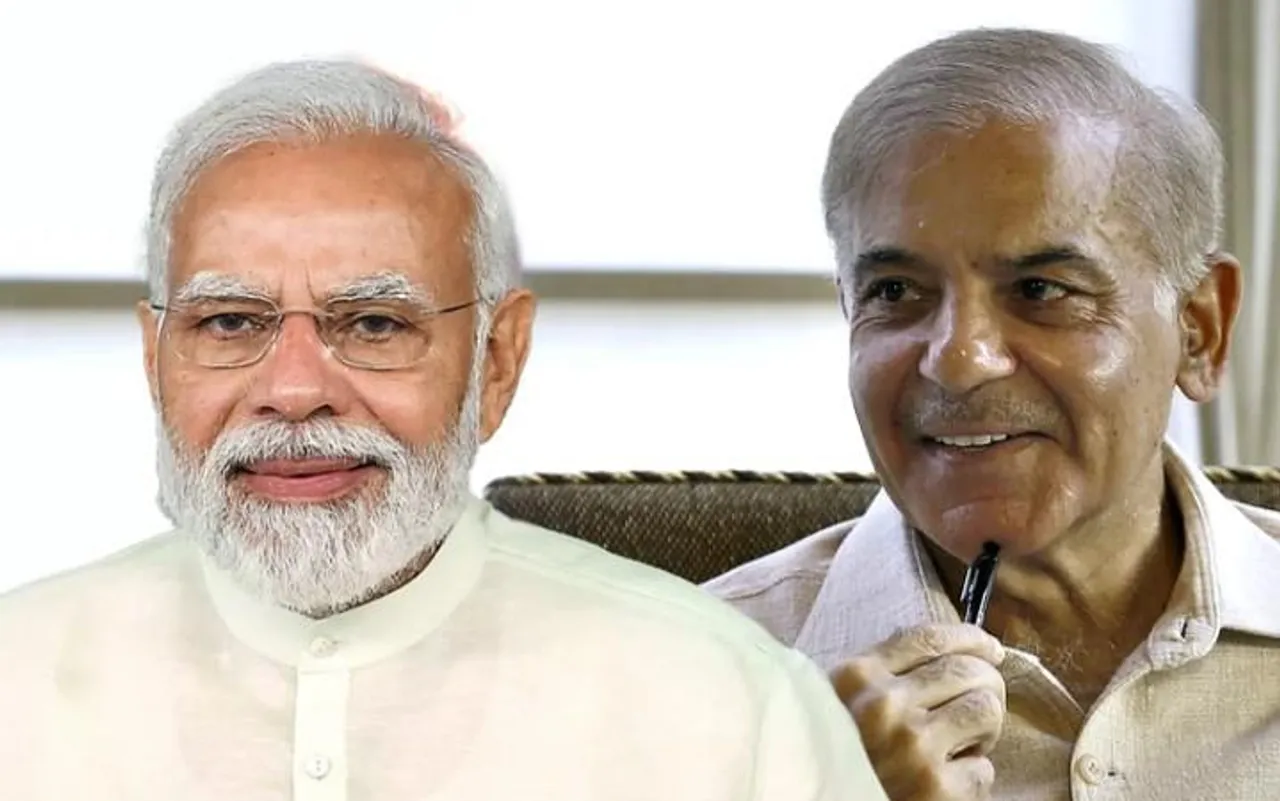 পাক প্রধানমন্ত্রী হিসেবে অভিষেক শাহবাজের, টুইট করে অভিনন্দন মোদীর