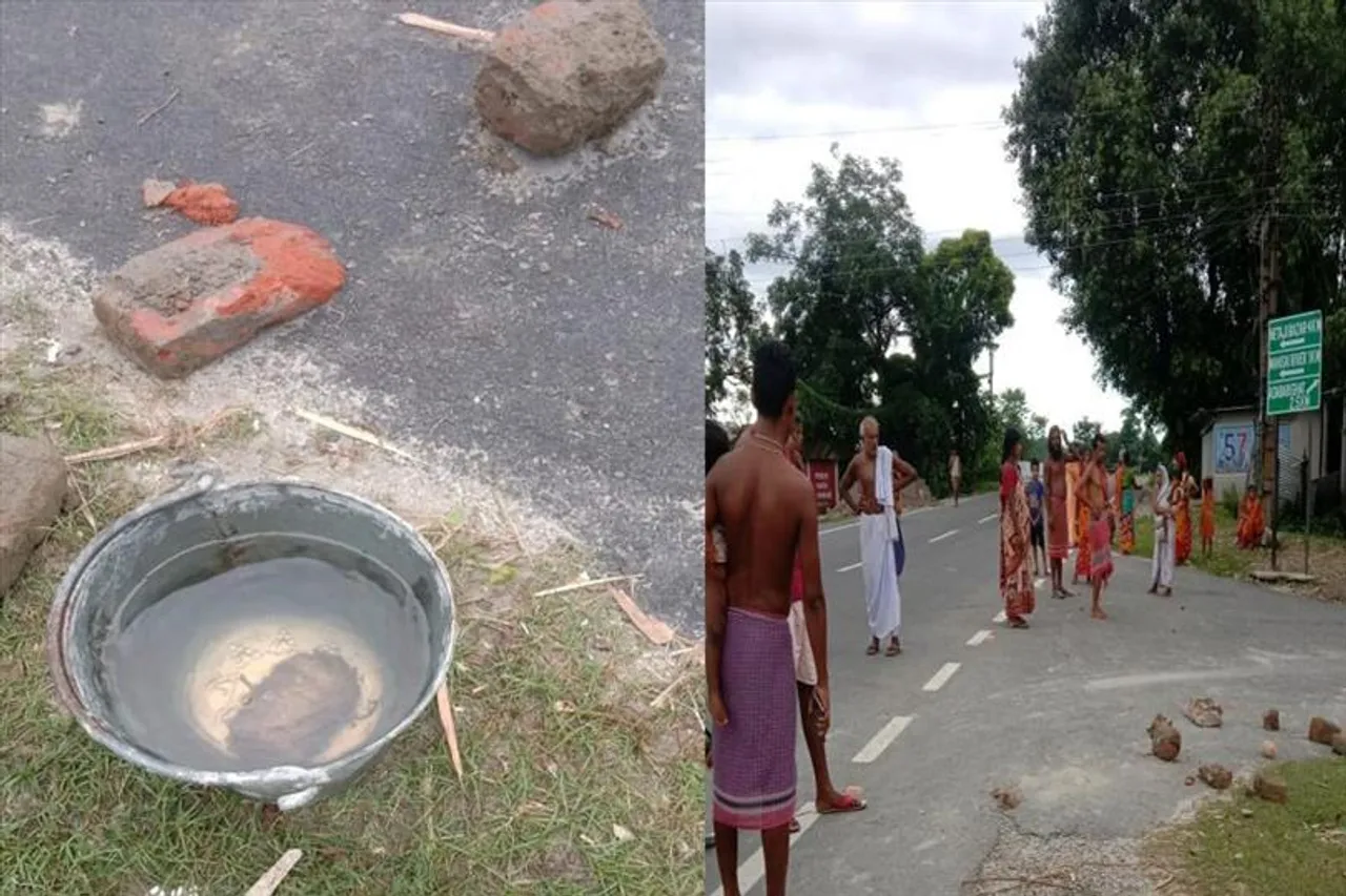 বোমাবাজিতে উত্তপ্ত কোচবিহার, আতঙ্ক