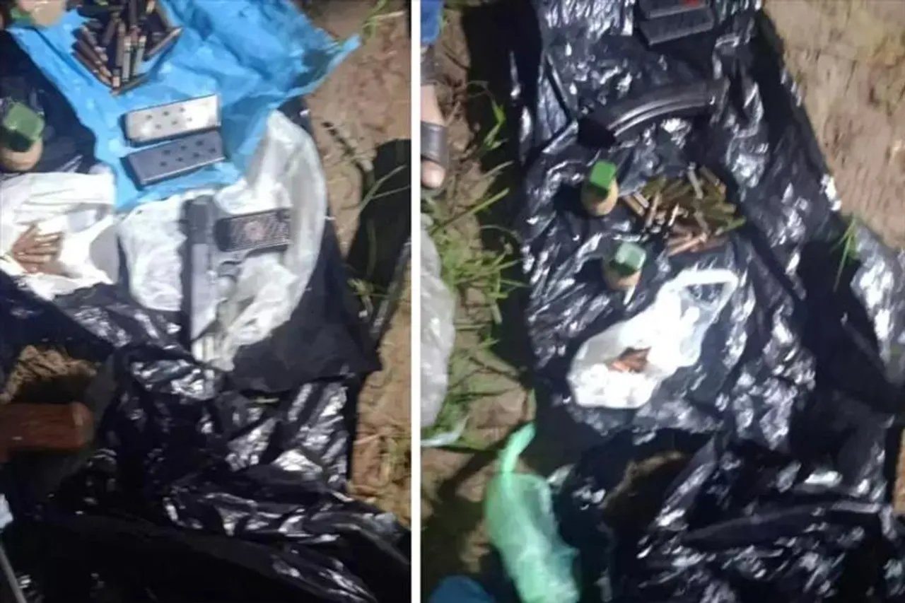 আন্তর্জাতিক সীমান্তের কাছে পাক ড্রোন দ্বারা ফেলে দেওয়া অস্ত্রশস্ত্র উদ্ধার