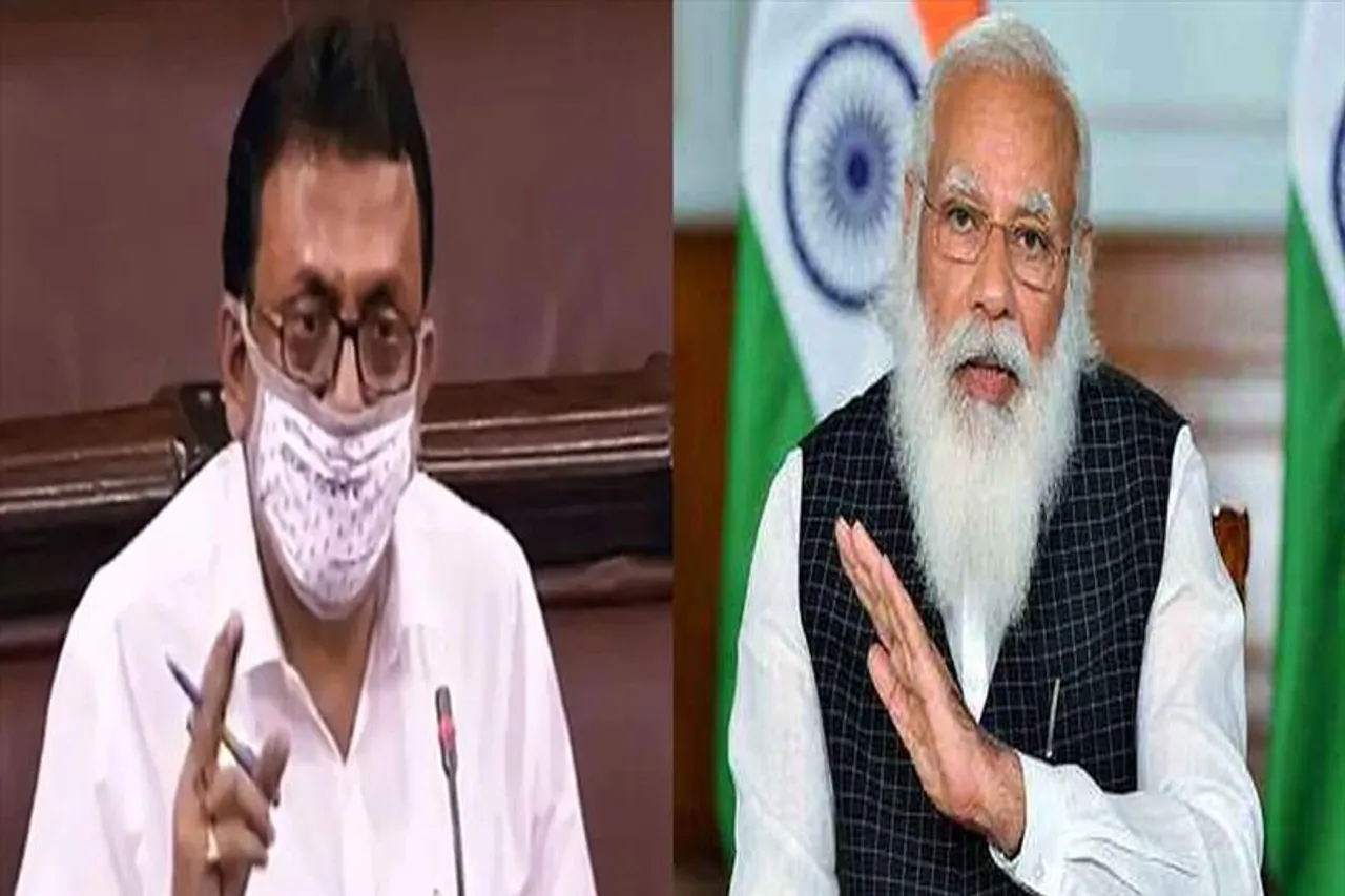 সাসপেন্ড হয়েই প্রধানমন্ত্রীকে ধন্যবাদ বললেন তৃণমূল সাংসদ