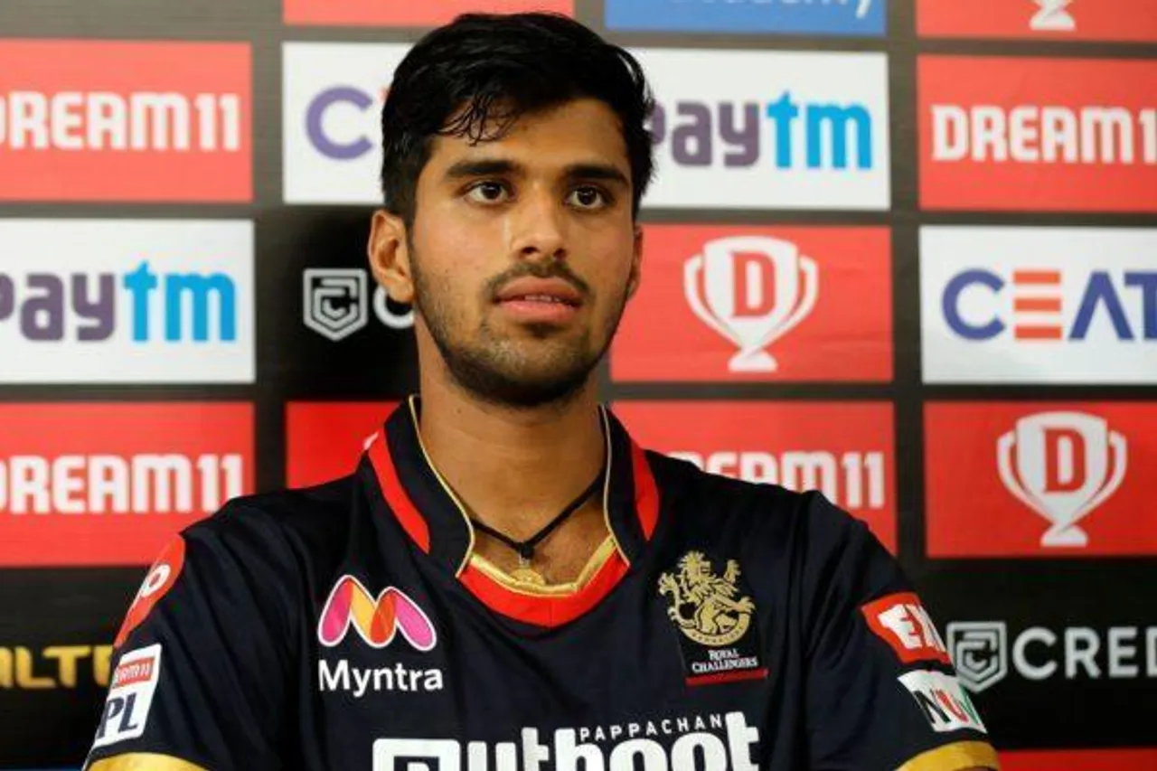 ওয়াশিংটনের দ্রুত আরোগ্য কামনা করে টুইট করল আরসিবি