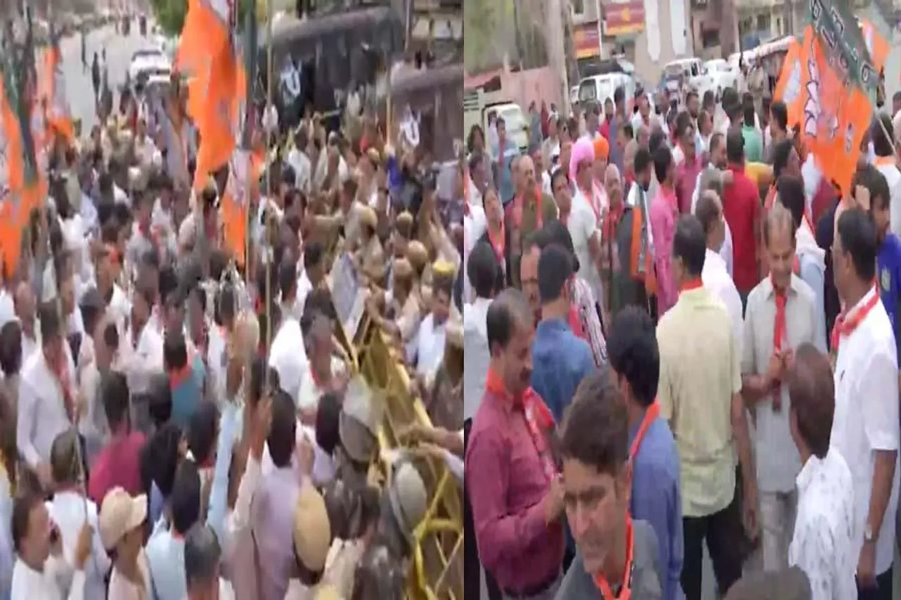 'মোদী শেষ হলেই ভারত রক্ষা পাবে,' কংগ্রেস নেতার মন্তব্যের পরেই বিজেপির বিক্ষোভ, রণক্ষেত্র রাজস্থান