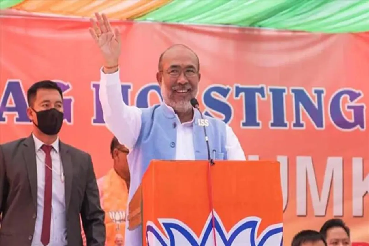 দ্বিতীয়বারের জন্য মণিপুরের মুখ্যমন্ত্রী হচ্ছে বিরেন সিং