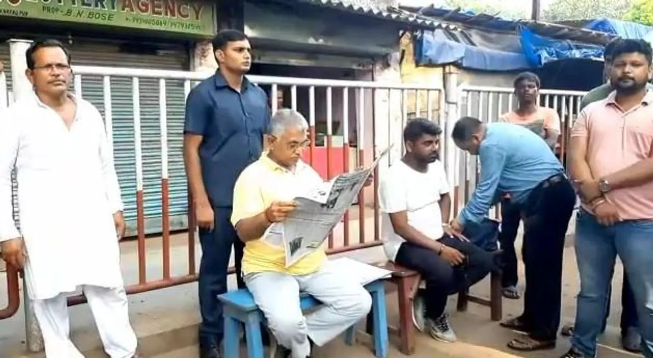 মহারাষ্ট্রে নতুন সরকার গড়ার সম্ভাবনা তৈরি হচ্ছেঃ দিলীপ ঘোষ