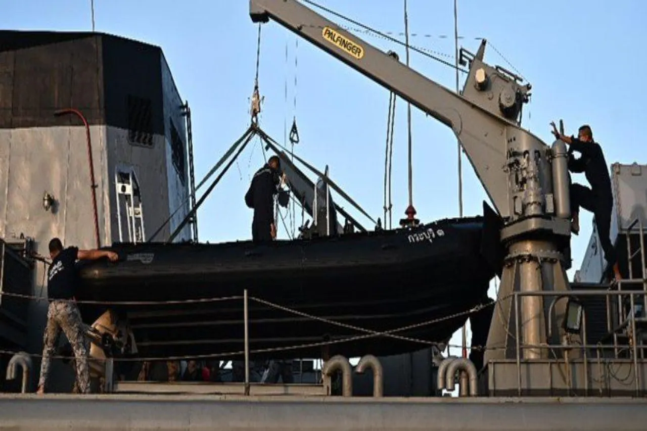 থাই সামরিক জাহাজ দুর্ঘটনা: উদ্ধার আরও এক