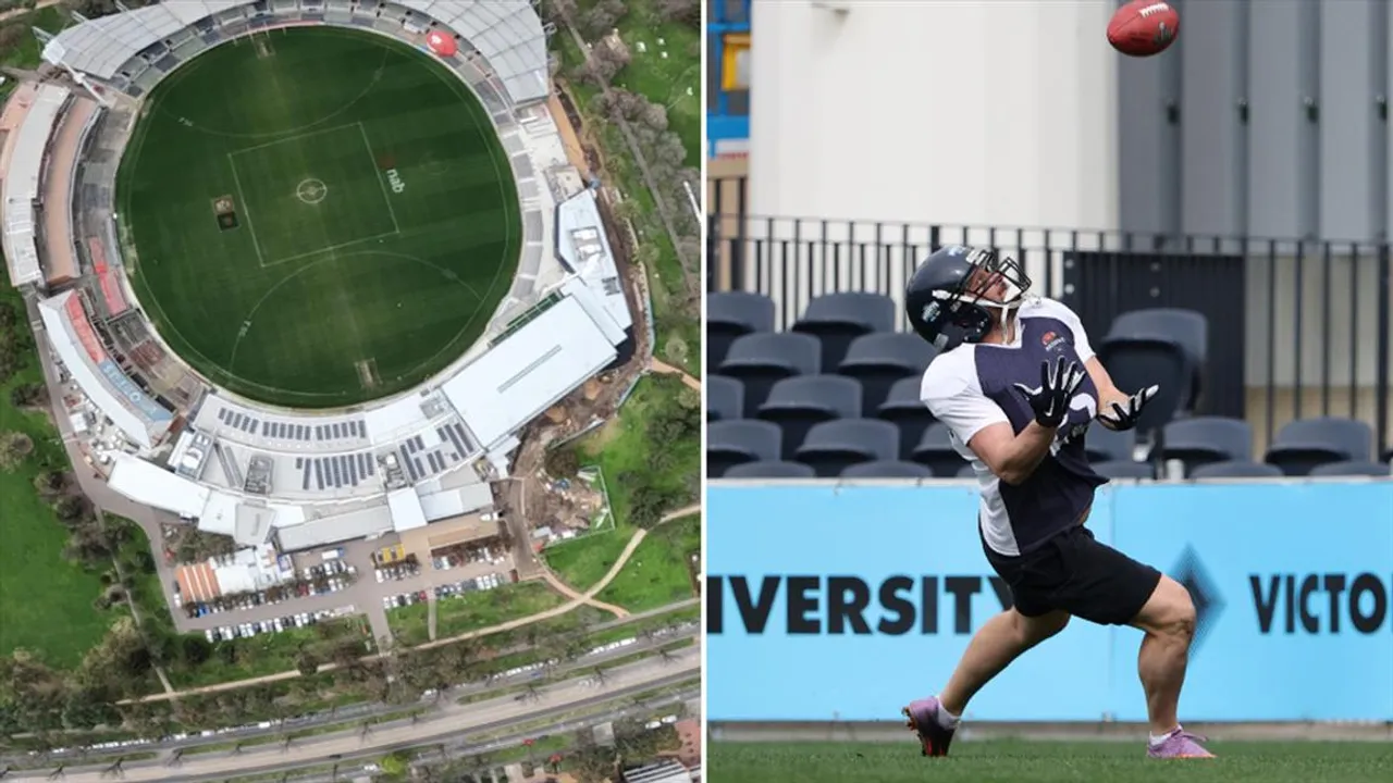 ৭২৭.৯৮ ফুট উচ্চতা থেকে ছোঁড়া হল ফুটবল, ক্যাচের রেকর্ড গড়লেন প্রাক্তন অস্ট্রেলিয়ান অ্যাথলিট