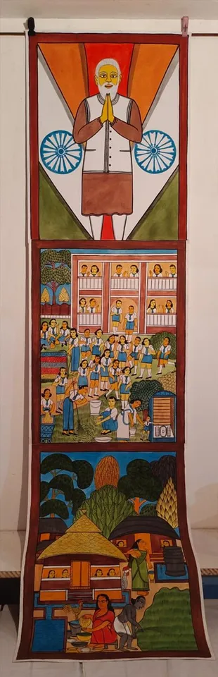 দেশের প্রধানমন্ত্রীকে জন্মদিনে শুভেচ্ছা জানালেন পটুয়ারা