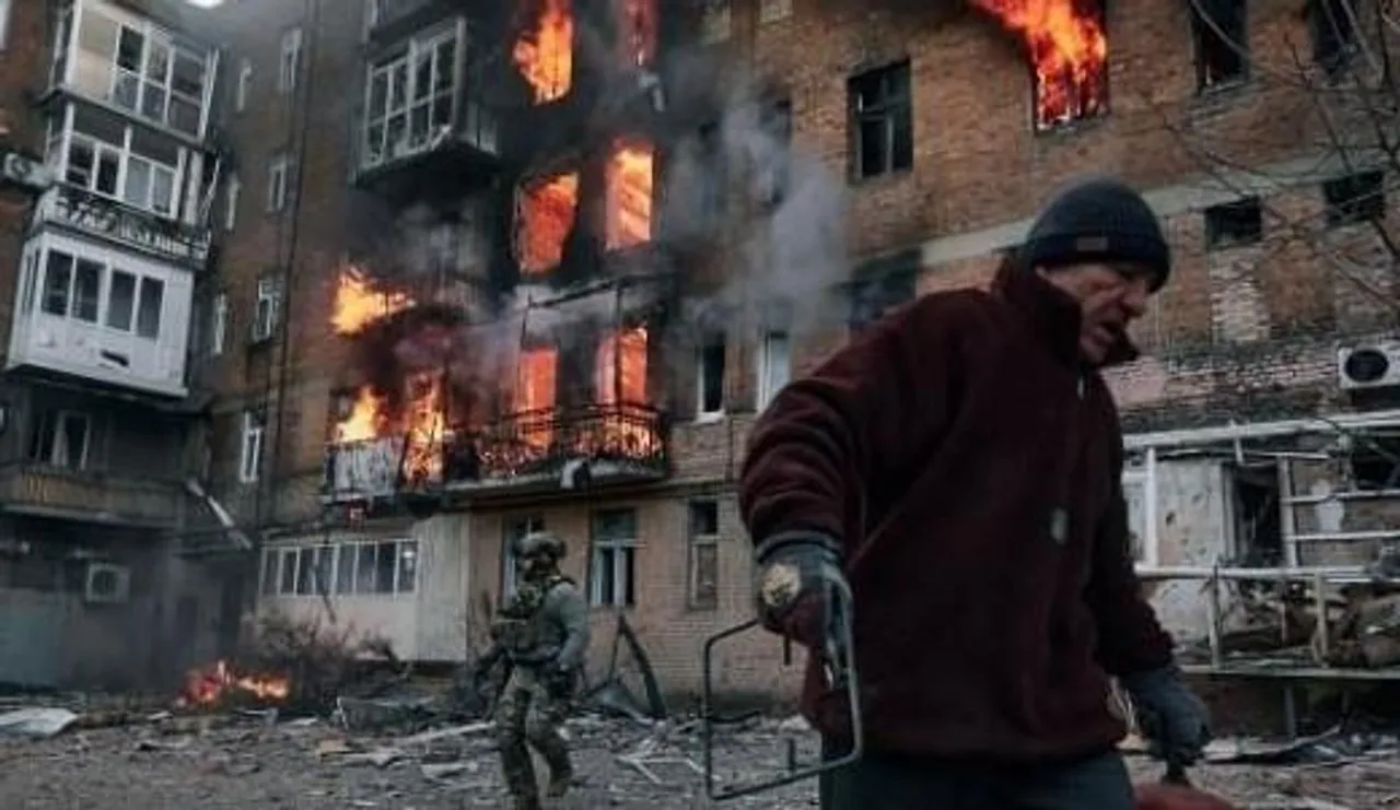 দোনেৎস্ক অঞ্চলে রুশ গোলাবর্ষণে অন্তত দুইজন আহত