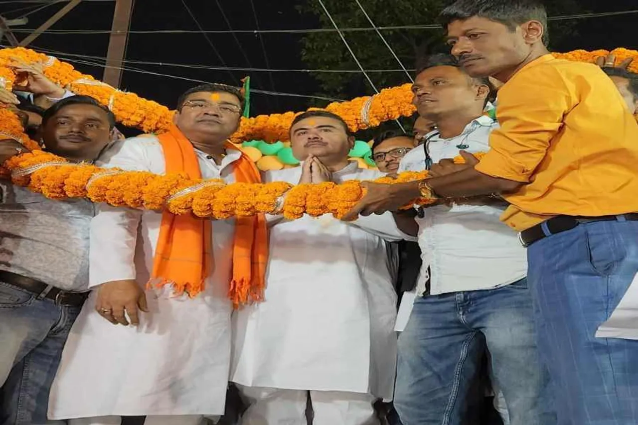 কাঁচড়াপাড়ায় মিলন উৎসবের উদ্বোধন করলেন শুভেন্দু অধিকারী