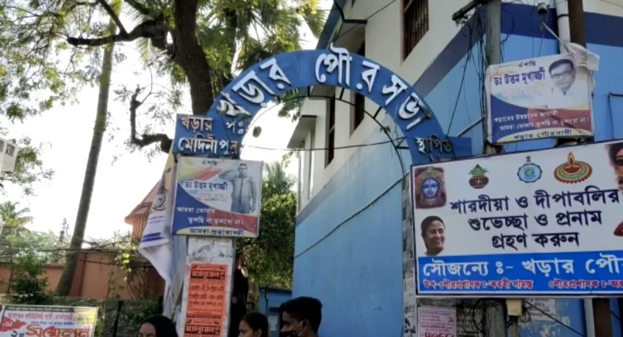 খড়ার পৌরসভার বিগত পুরভোটের ফলাফল