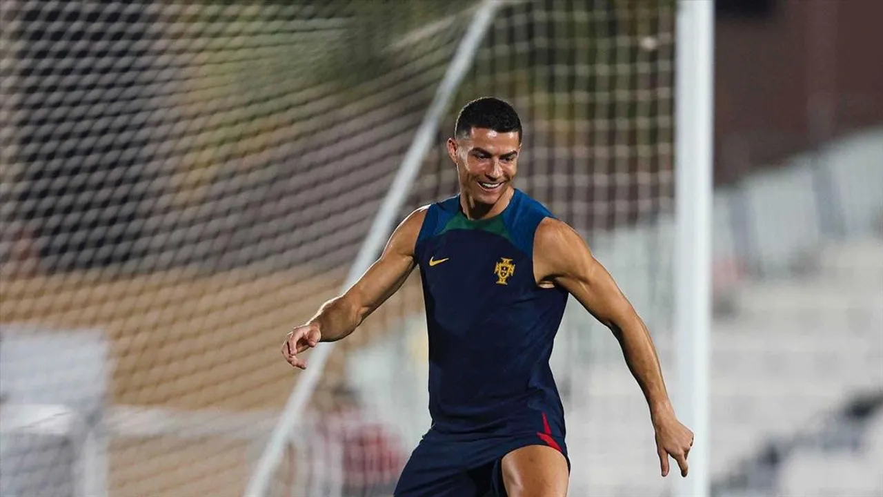 পয়লা নম্বরের লক্ষ্যে অনুশীলনে রোনাল্ডো