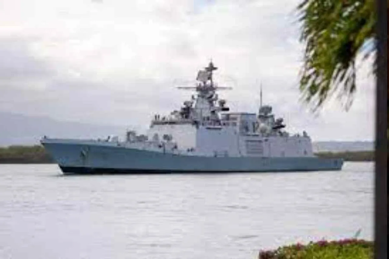 ফিজি থেকে ছাড়লো ভারতীয় যুদ্ধ জাহাজ আইএনএস সাতপুর