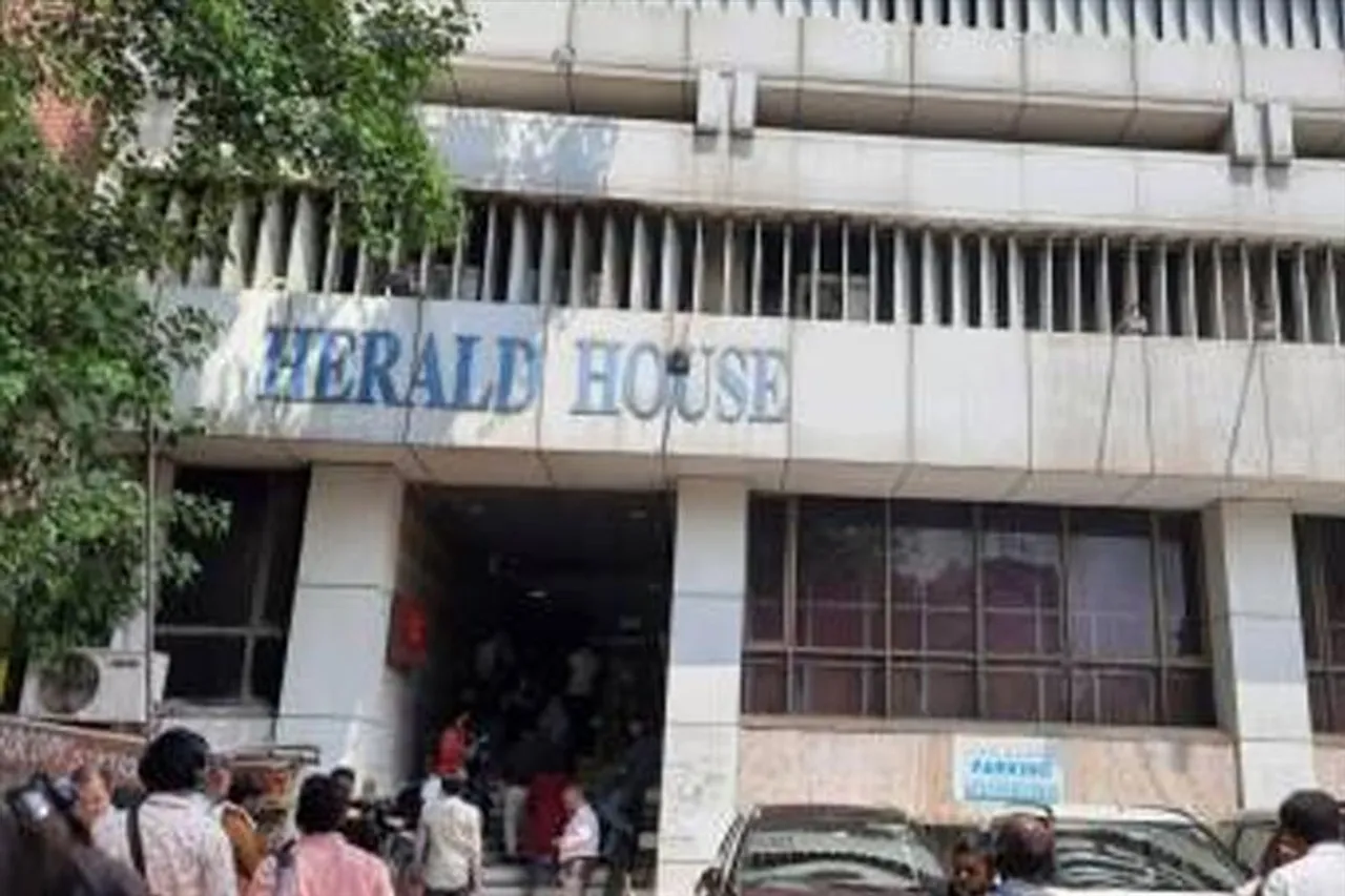 হেরাল্ড হাউসে ইডির অভিযান