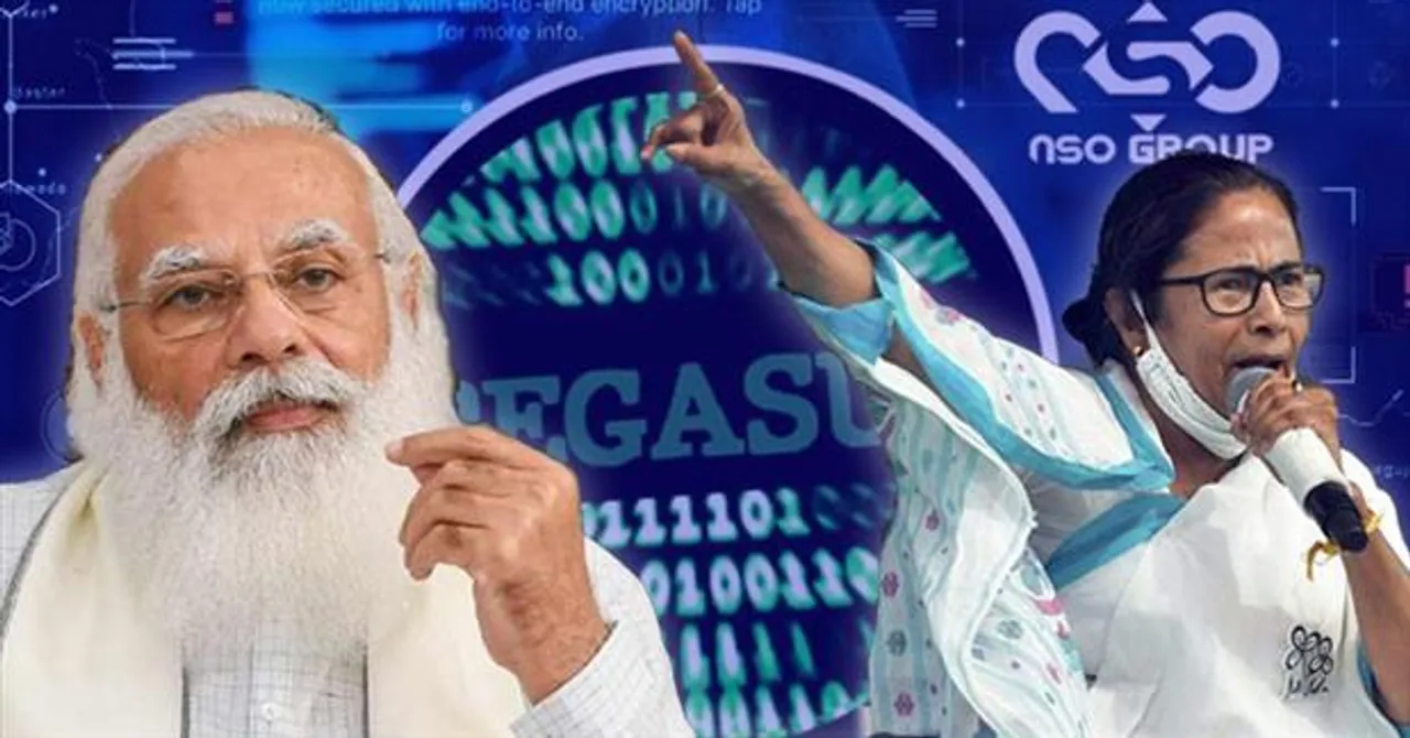 পেগাসাস ইস্যুতে ফের কেন্দ্রকে আক্রমণ মমতা বন্দ্যোপাধ্যায়ের