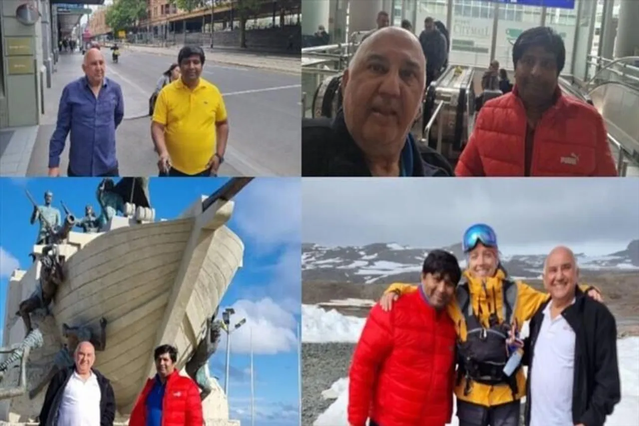 মাত্র তিন দিনে ৭টি মহাদেশে  ভ্রমণ করে  গিনেস রেকর্ড গড়লেন দুই ভারতীয়