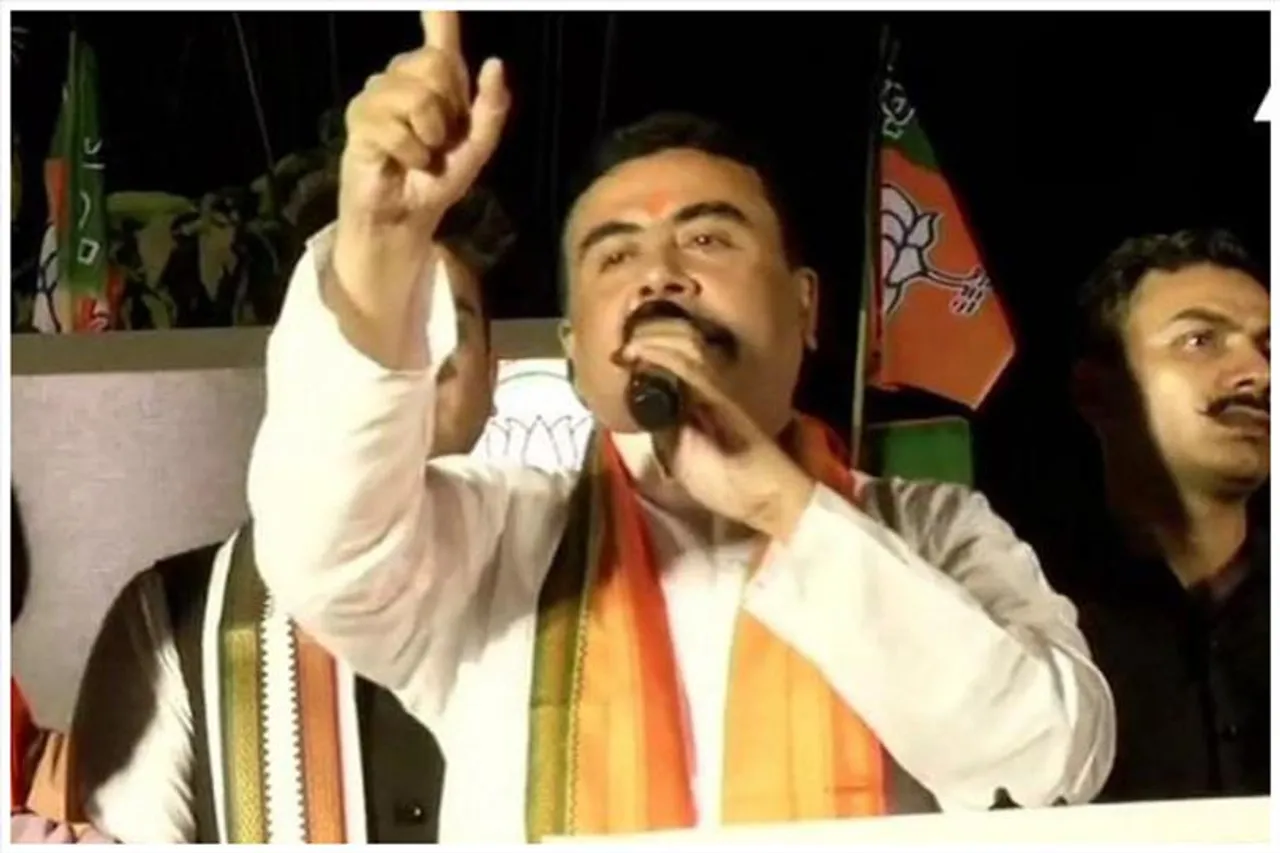 নিশীথ প্রামানিকের কনভয়ে হামলার প্রতিবাদে রাজভবনে শুভেন্দু