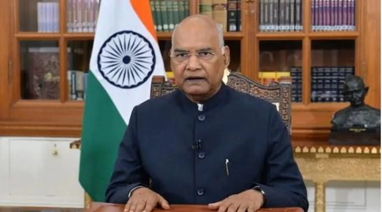 জলবায়ু পরিবর্তনের বিপদ পৃথিবীর ভবিষ্যতের জন্য একটি গুরুতর উদ্বেগঃ বিদায়ী ভাষণে কোবিন্দ