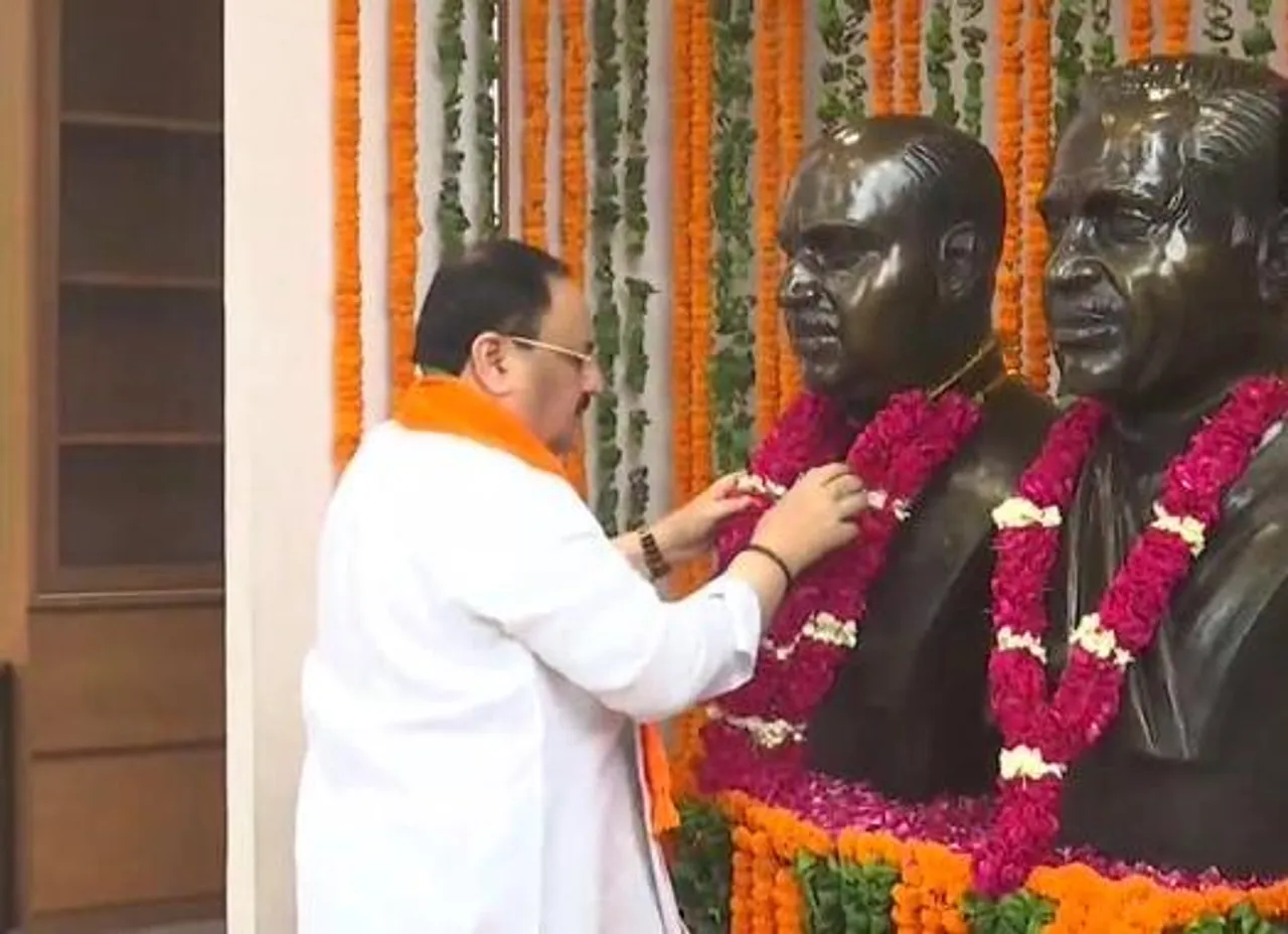 জন্ম বার্ষিকীতে শ্যামাপ্রসাদ মুখোপাধ্যায়কে শ্রদ্ধা জানালেন জেপি নাড্ডা