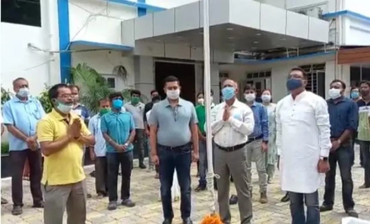 শিলিগুড়ির পৌরনিগমে পালিত হলো ৭৫তম স্বাধীনতা দিবস