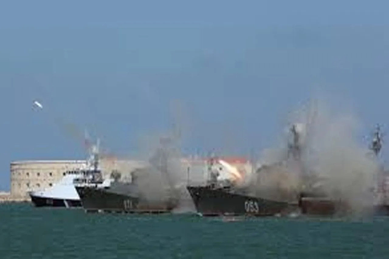 ড্রোন হামলা প্রতিহত করলো  রুশ নৌবাহিনী