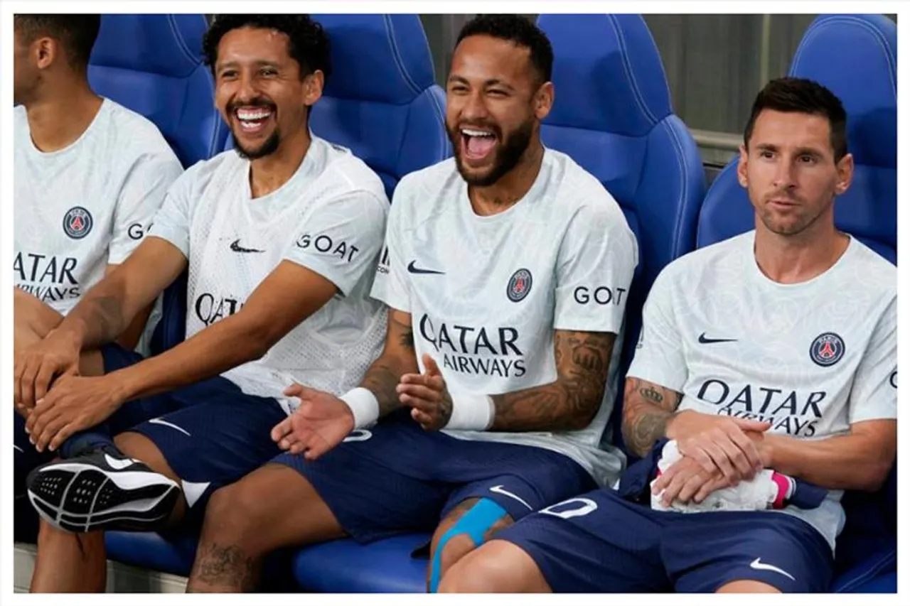 পিএসজির অনুশীলনে মেসি-নেইমার জুটির ম্যাজিক