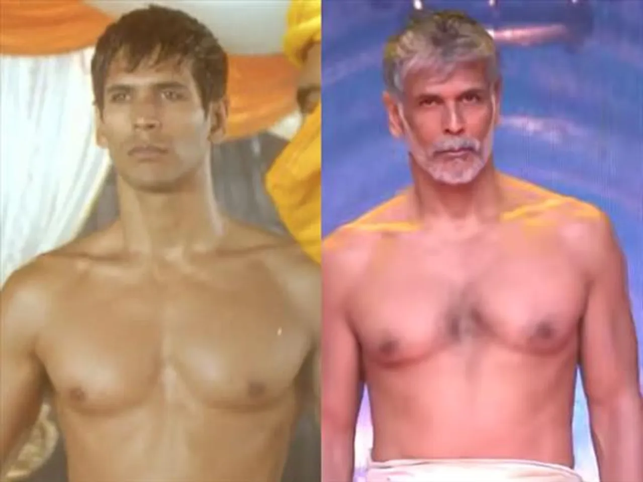 ৯০-এর দশক নগ্ন ফটোশুট নিয়ে বিতর্কিত মিলিন্দ সোমন