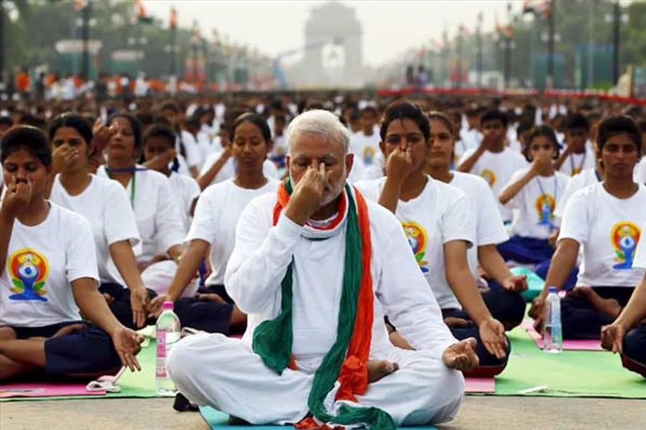 যোগ দিবস উদযাপনের আহ্বান প্রধানমন্ত্রীর