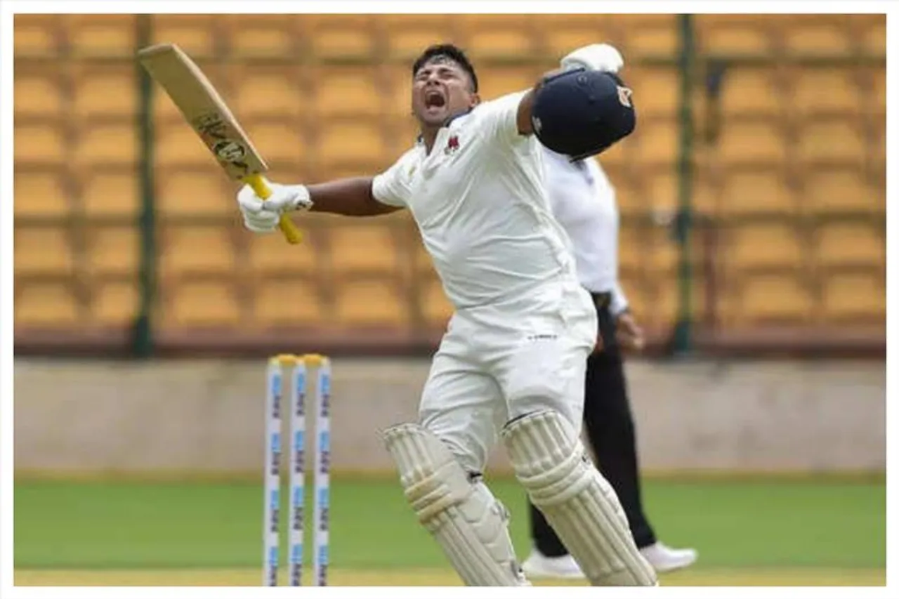 ঘরোয়া ক্রিকেটে আরও একটা শতরান করলেন সরফরাজ