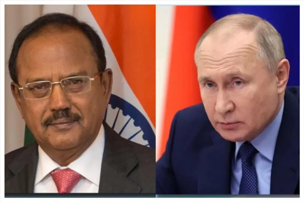 পুতিনের সঙ্গে দেখা করলেন NSA প্রেসিডেন্ট অজিত দোভাল
