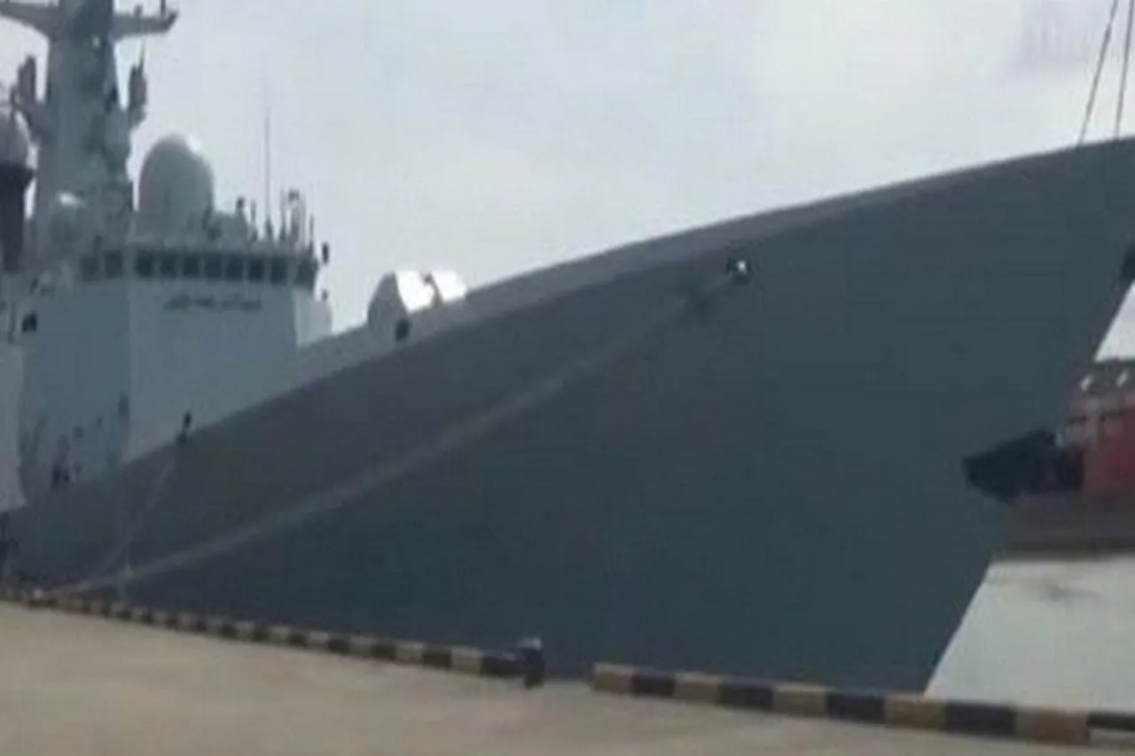 শ্রীলঙ্কার সঙ্গে যৌথ মহড়ায় পাকিস্তানের সেনা জাহাজ