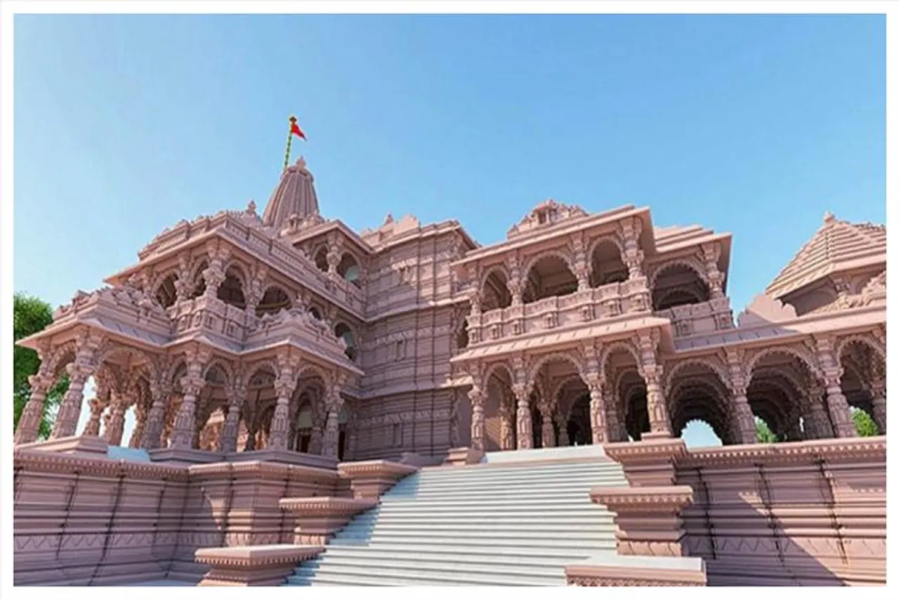 অযোধ্যায় রাম মন্দির নির্মাণে আনুমানিক খরচ হবে ১৮০০ কোটি টাকা