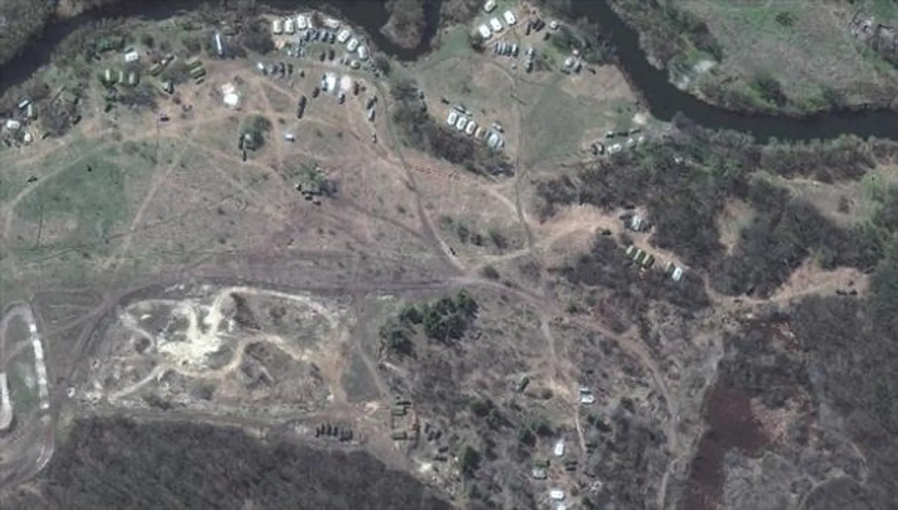 স্যাটেলাইট চিত্রে পূর্ব ইউক্রেন নিয়ে বাড়ছে চিন্তা