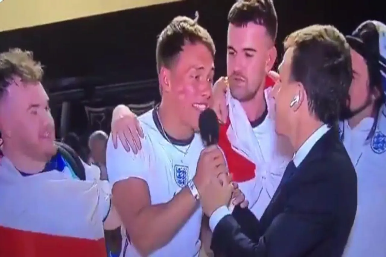 "মুক্ত প্যালেস্টাইন", ইসরায়েলের টিভি লাইভে ইংল্যান্ডের ভক্তদের উল্লাস