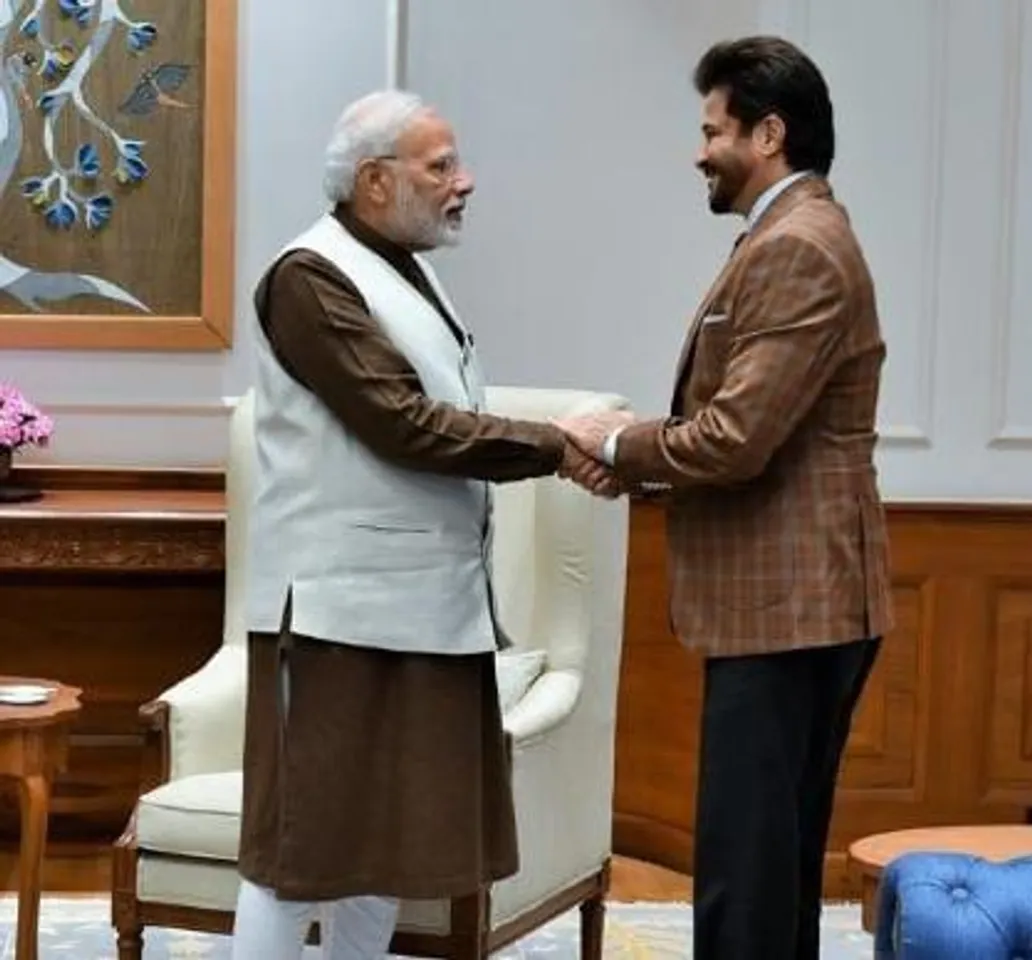 আচ্ছে দিনের অগ্রদূতকে শুভেচ্ছা জানালেন অনিল কপূর