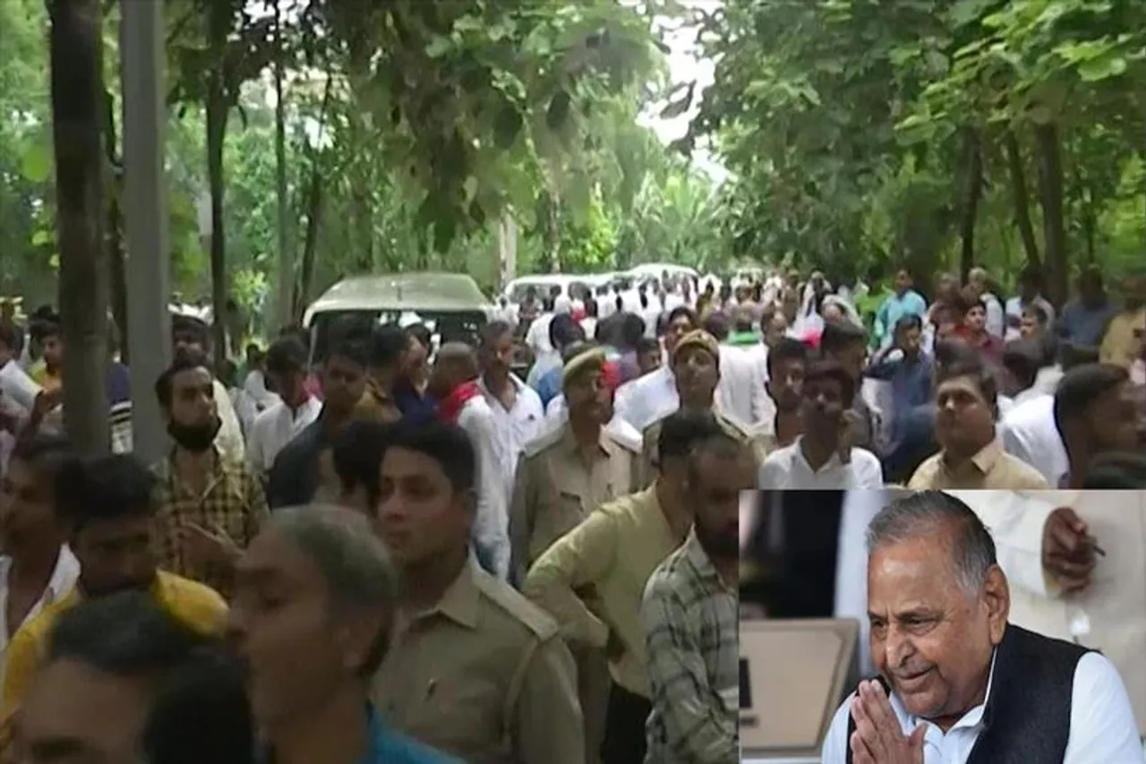 মুলায়ম সিং যাদবের শেষকৃত্যে ভিড় উপচে পড়ার আশঙ্কা