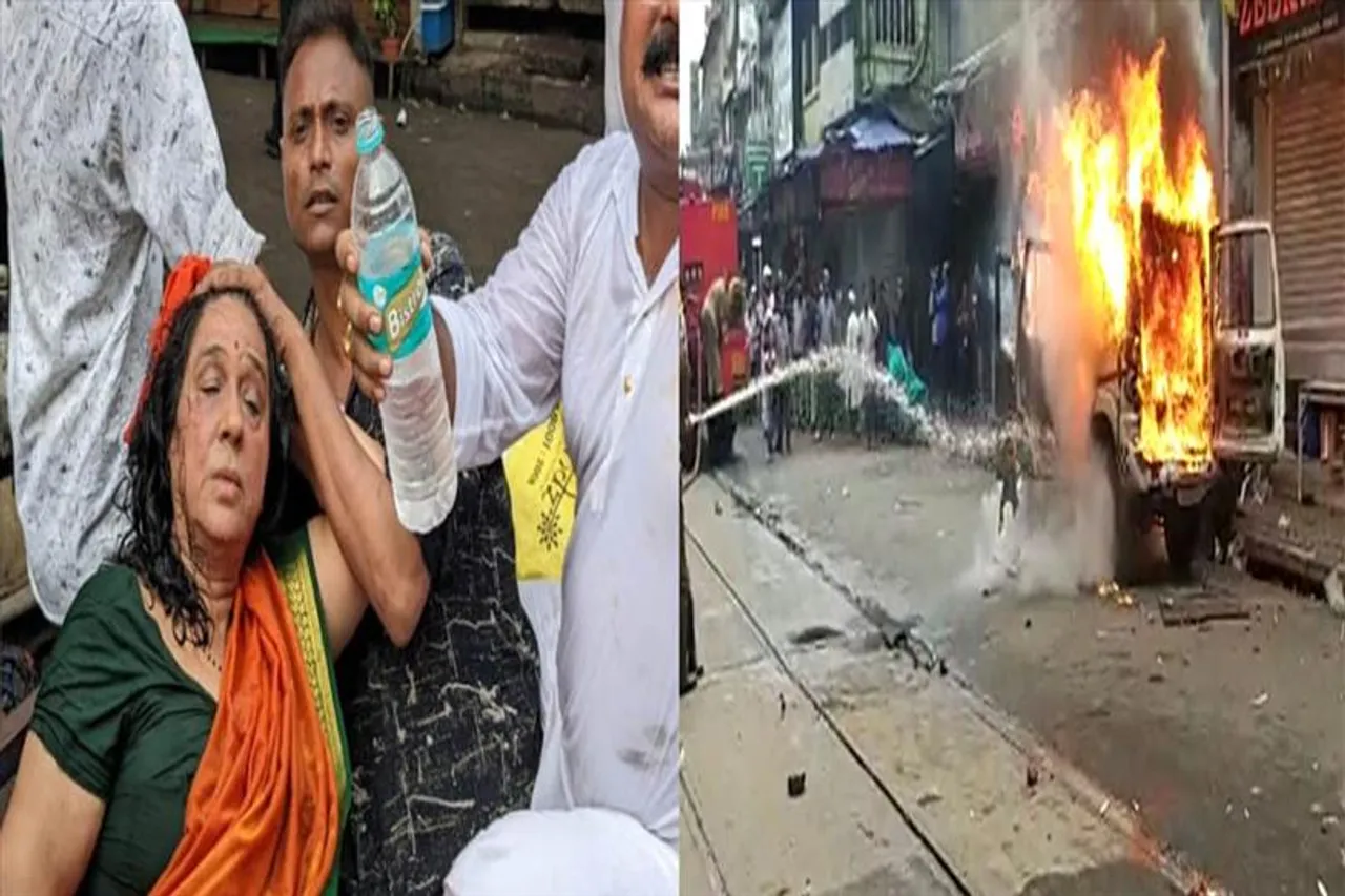 নবান্ন অভিযানে আহত বিজেপি কাউন্সিলর