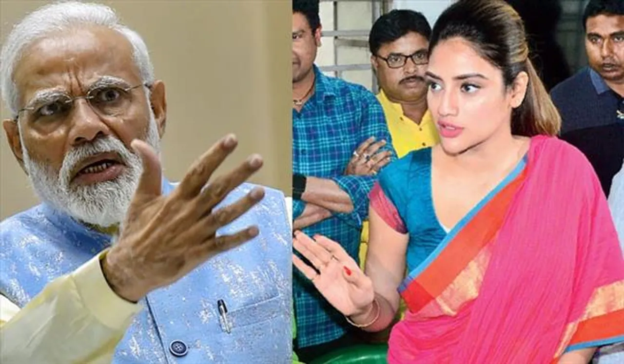 জন্মদিনে মোদীকে কটাক্ষ নুসরতের