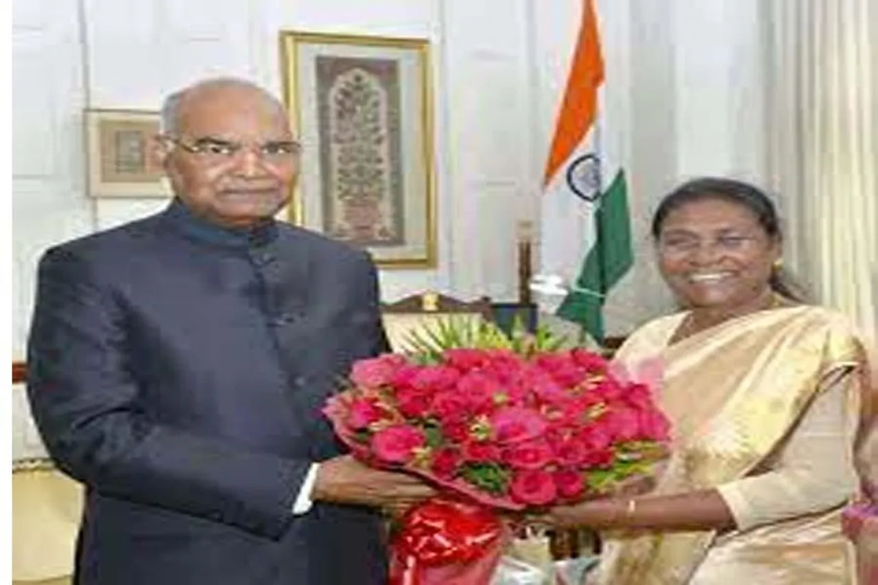 দ্রৌপদি মুর্মুকে শুভেচ্ছা জানালেন রাষ্ট্রপতি রামনাথ কোবিন্দ