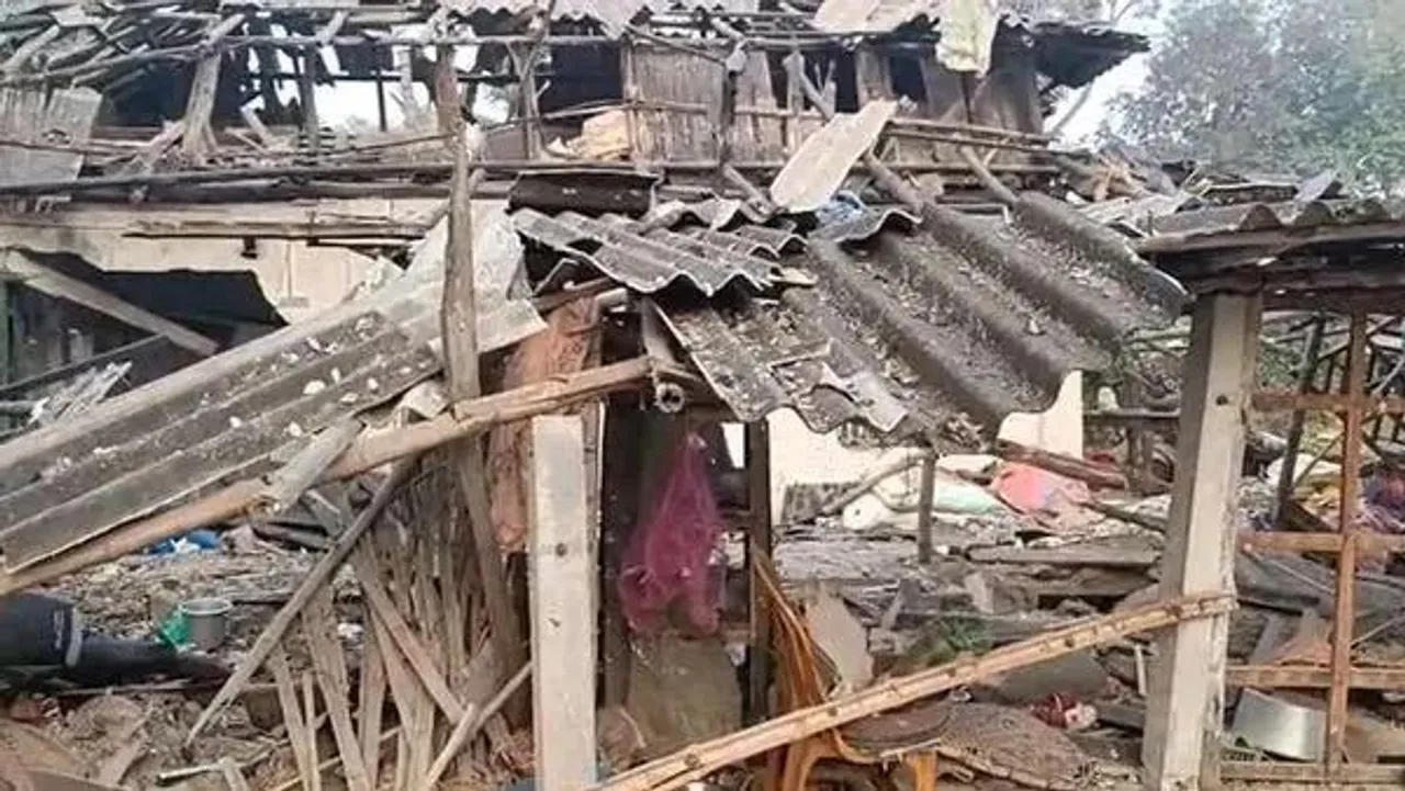 মাটির নীচে পুঁতে রাখা বারুদে বিস্ফোরণ, প্রাথমিক অনুমান ফরেন্সিকের