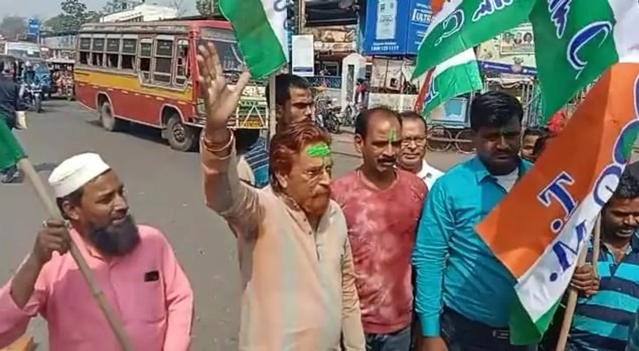 জয়ের উল্লাস শুরু আসানসোলে