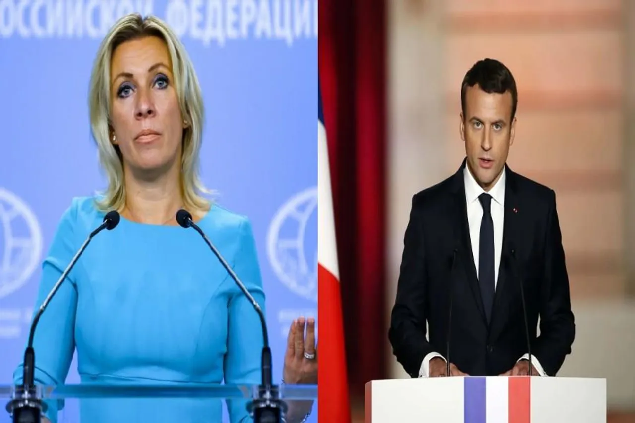ইউক্রেনে অস্ত্র সরবরাহের বিষয়ে ম্যাক্রনের মন্তব্যের নিন্দা করেছে রাশিয়া