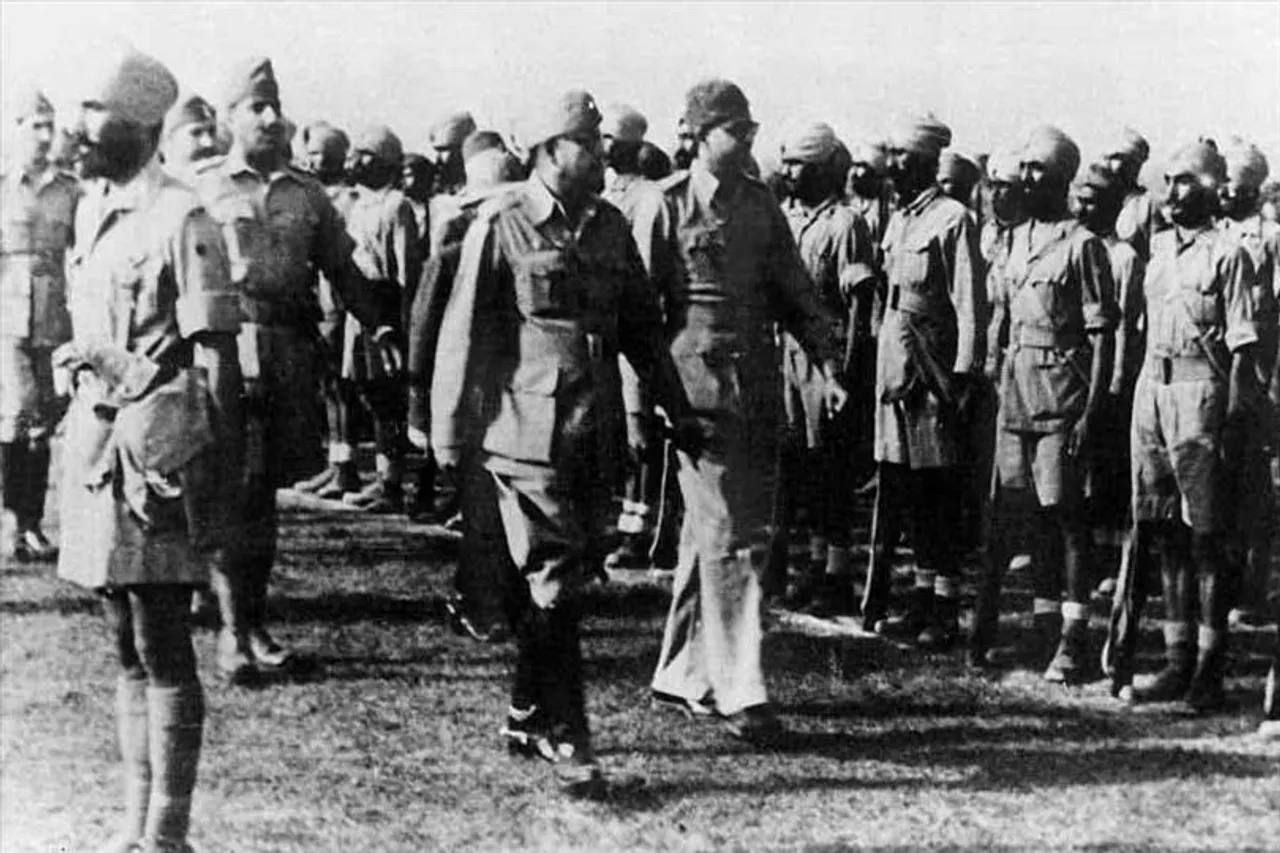 প্রথম দফায় ১৬,৩০০ সেনা ছিল আইএনএ-তে