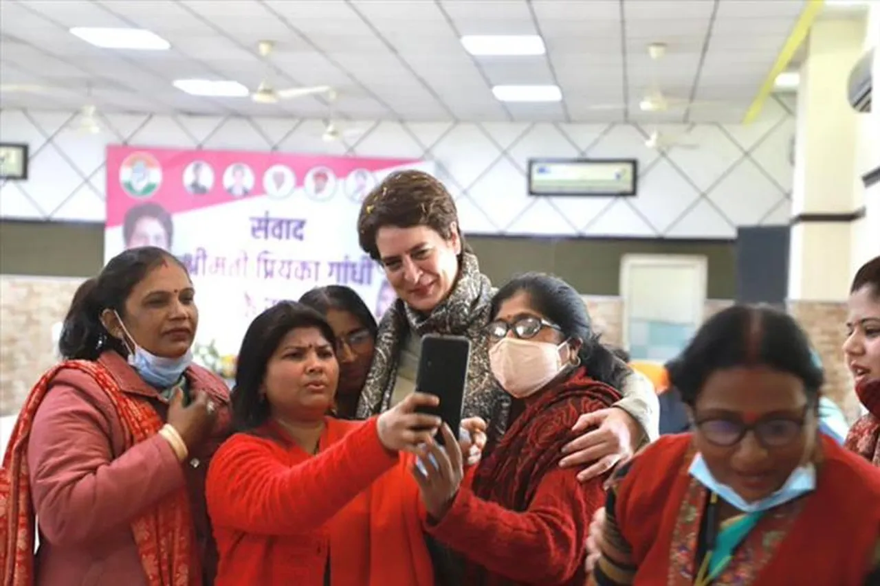 উত্তরপ্রদেশে কংগ্রেস আসছে, আত্মবিশ্বাসী প্রিয়াঙ্কা