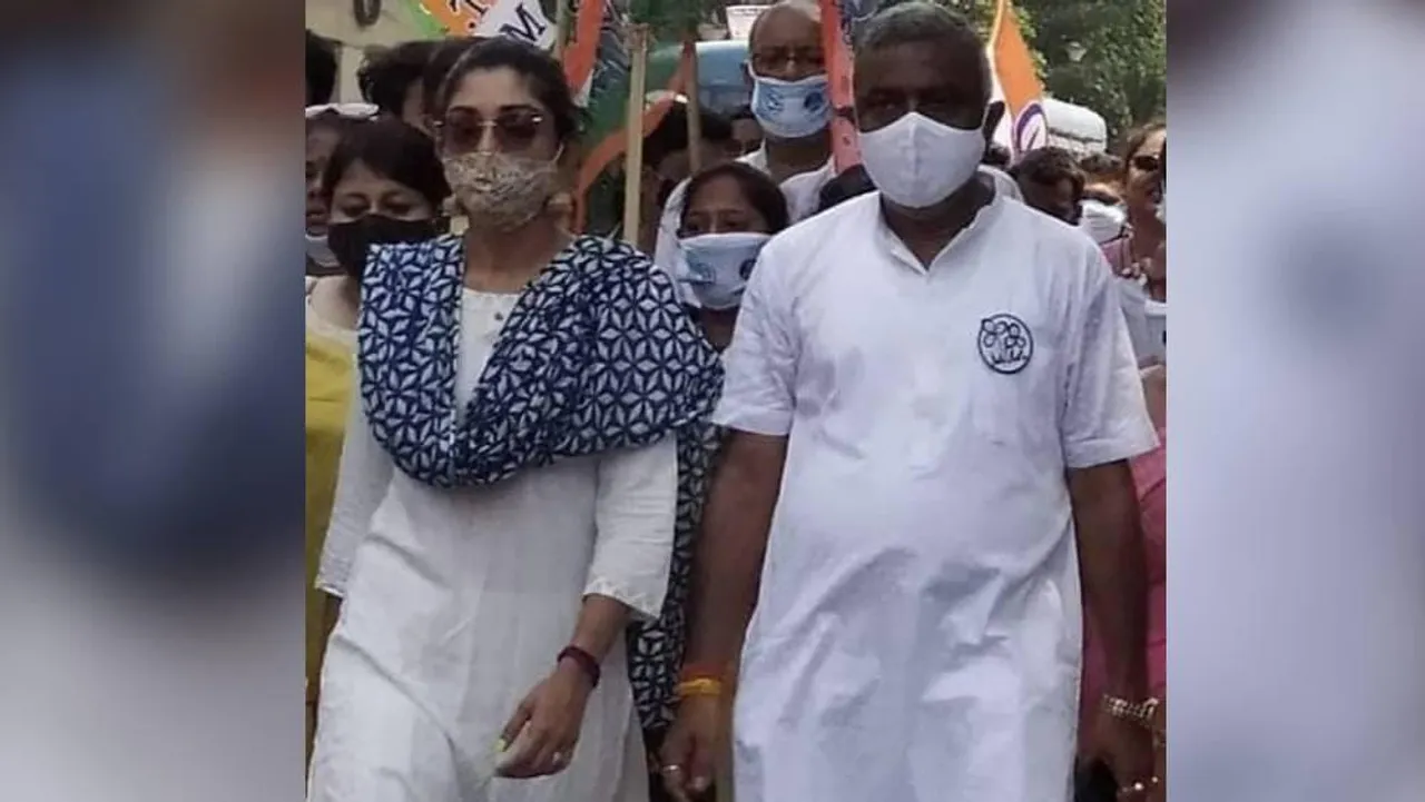 আন্তর্জাতিক নারী দিবসে সাইকেল মিছিল করলেন তৃণমূল বিধায়ক দেবাশিস কুমার