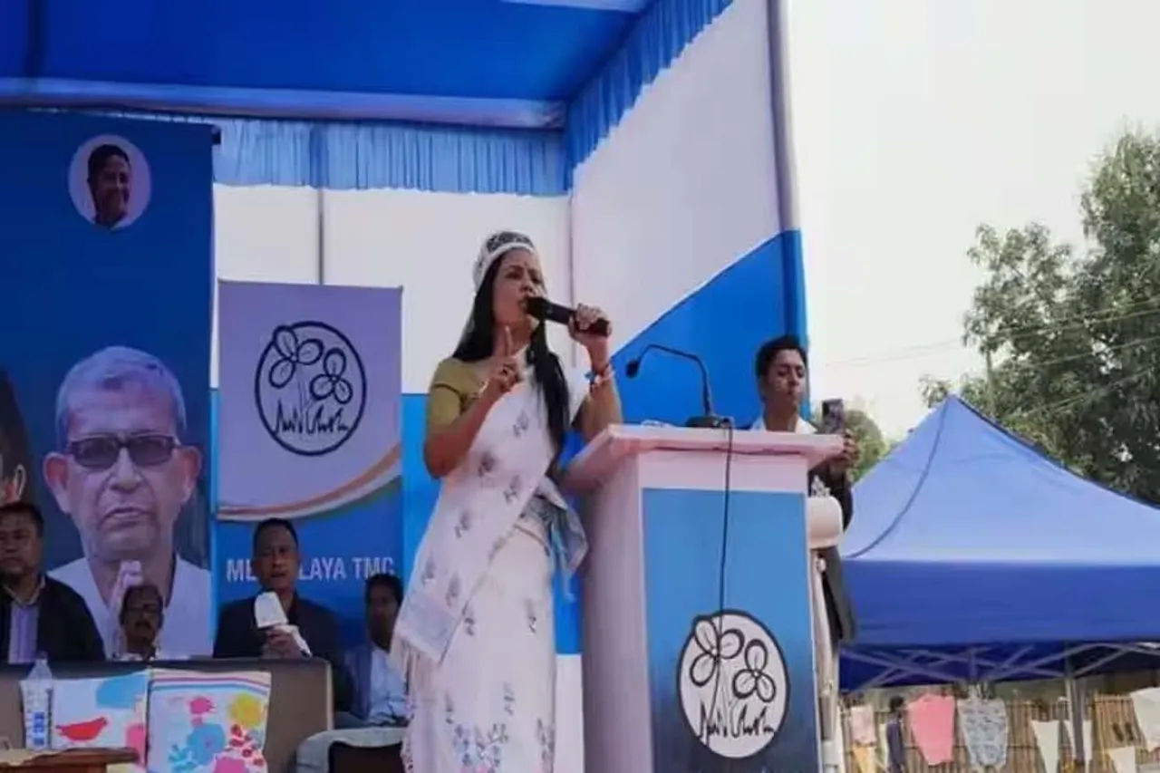 দুর্নীতিগ্রস্ত সরকারকে শিক্ষা দেওয়া জরুরি, মেঘালয়ে হুঙ্কার মহুয়া মৈত্রের
