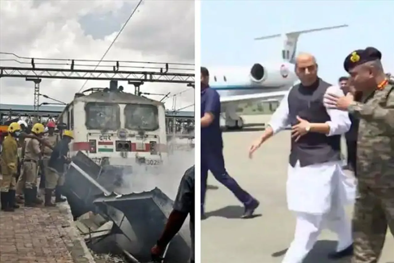 Agnipath: আন্দোলনের মাঝেই ৩ সেনা প্রধানের সঙ্গে বৈঠক করলেন প্রতিরক্ষামন্ত্রী