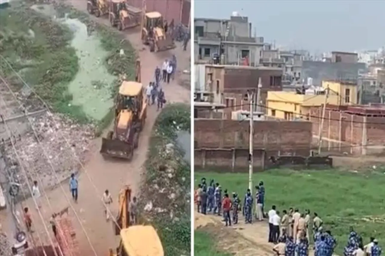 বিহারেও চলল বুলডোজার, গুঁড়িয়ে দেওয়া হল ৭০টি বাড়ি