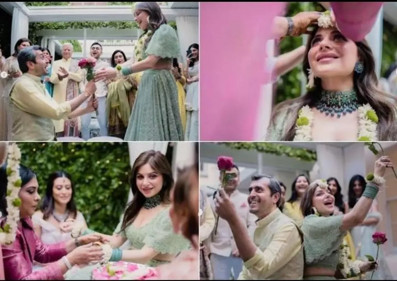 নিজের বিয়ের অনুষ্ঠানের ছবি শেয়ার করলেন কনিকা কপূর