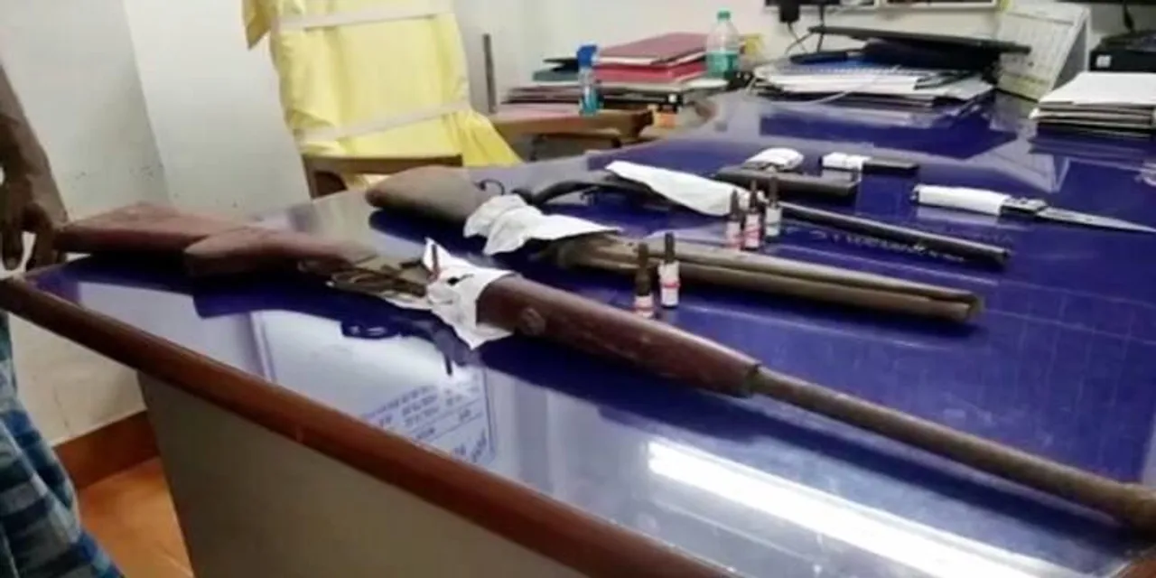 মালদার মানিকচকে আগ্নেয়াস্ত্রসহ গ্রেফতার ১