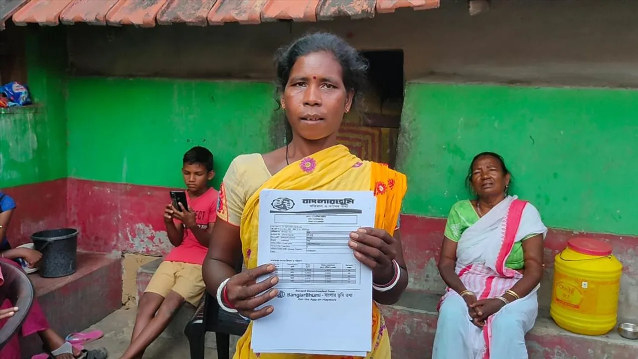 জমি জালিয়াতির অভিযোগ আদিবাসী পরিবারের!